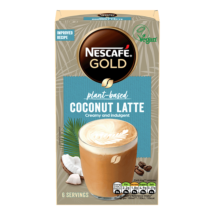NESCAFE GOLD Coconut Latte 6x16g