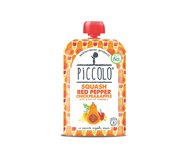 Squash, Red Pepper & Chickpea 100g pouch