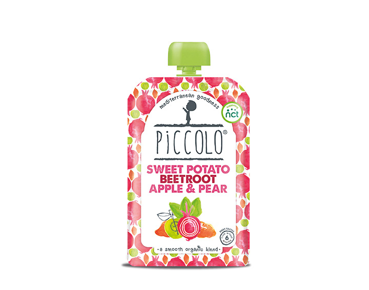 Sweet Potato, Beetroot, Apple & Pear 100g pouch