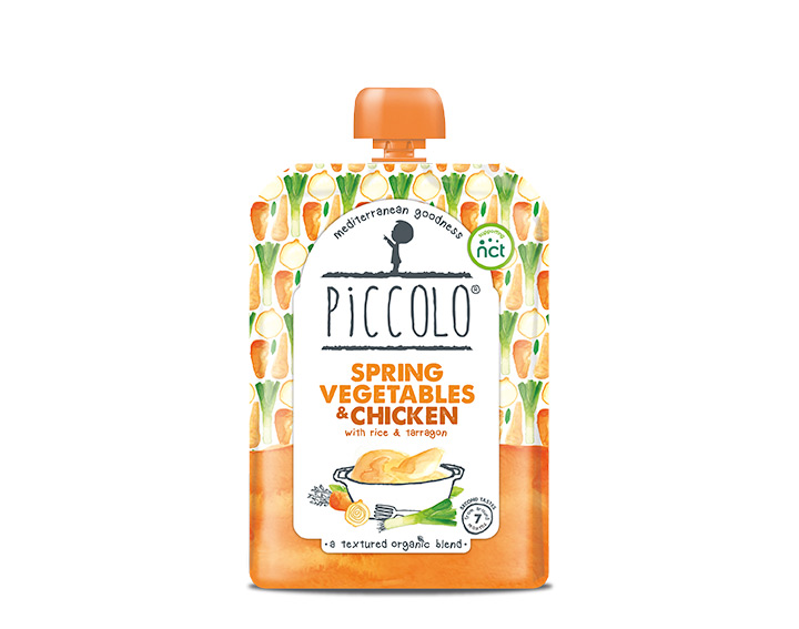 Spring Vegetables & Chicken 130g pouch