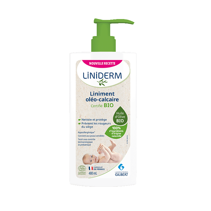 Liniment oléo calcaire 480ml + pompe