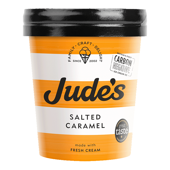 Jude's Salted Caramel Ice Cream 460ml