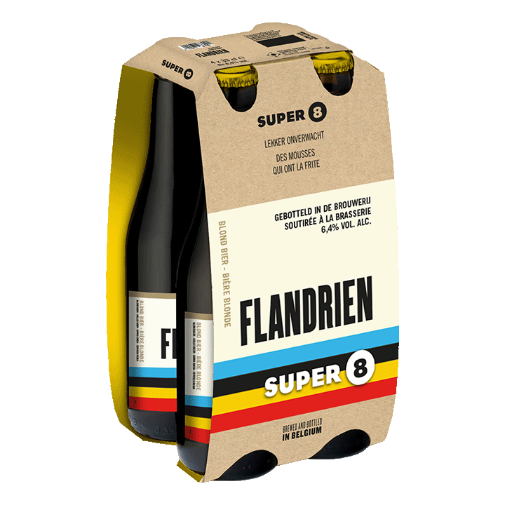 SUPER 8 Flandrien 4x33cl