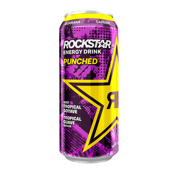 Rockstar Energy Drink goût tropical goyave