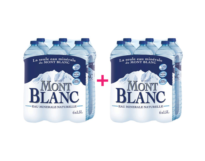 Offre valable pour l'achat de 2 produits