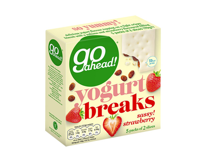 Strawberry - 5 packs of 2 slices 178g