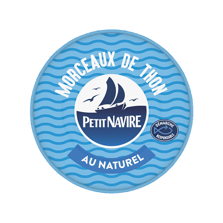 Morceaux de thon au naturel 160g