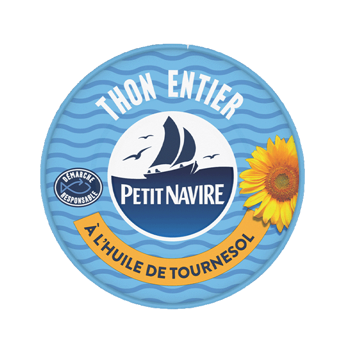 Thon entier à l'huile de tournesol 160g