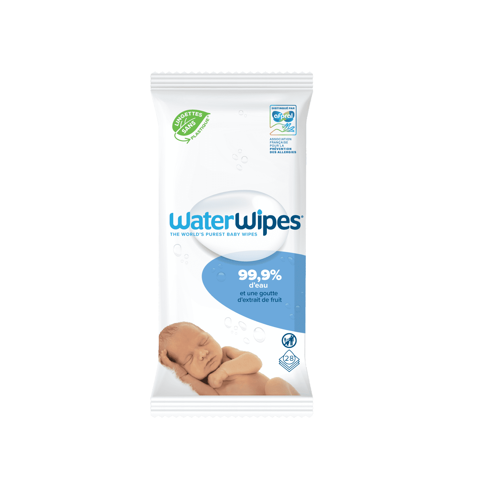 Waterwipes Lingettes Bébé x28