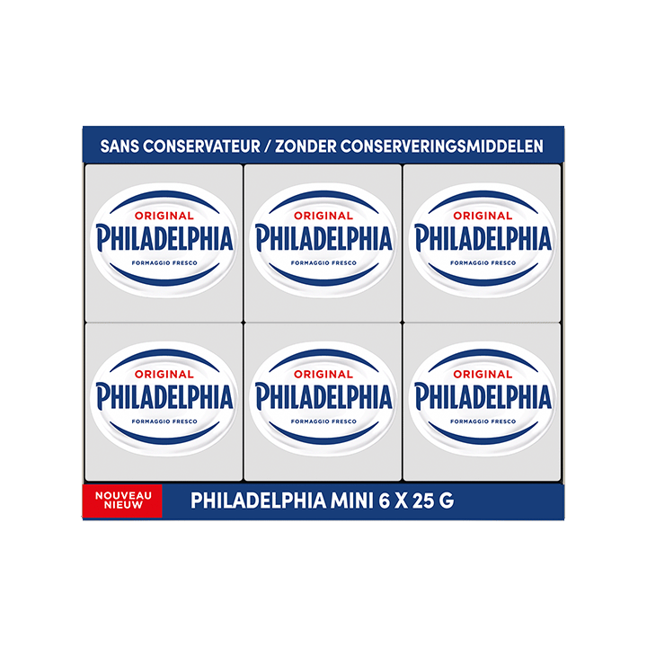 Philadelphia Nature Mini 6x25g