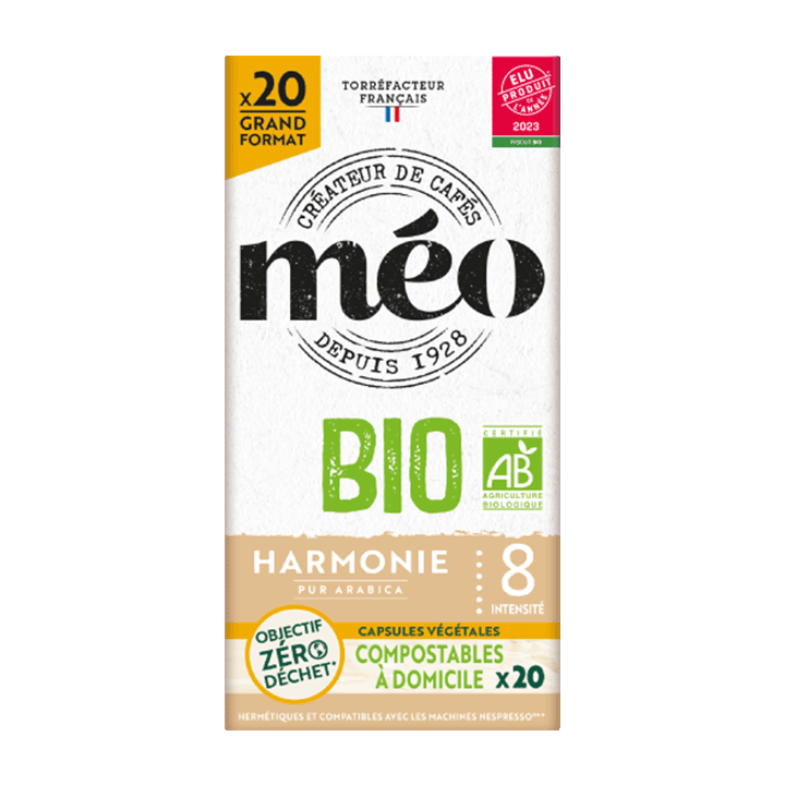 Méo Harmonie Bio Capsules Home Compost x20
