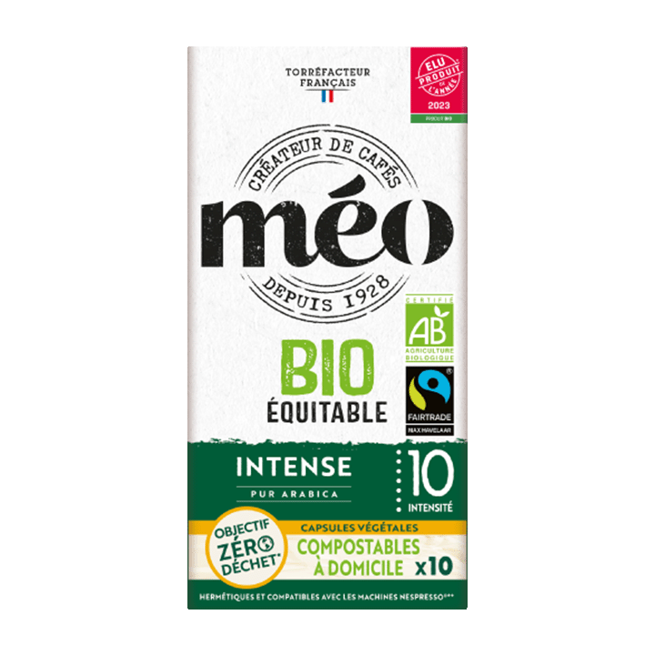 Méo Intense Bio Équitable Capsules Home Compost x10