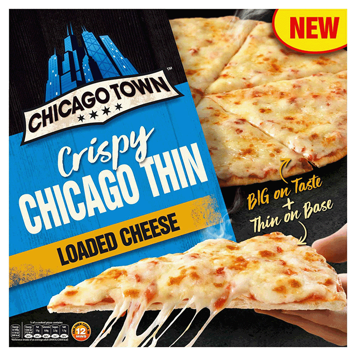Crispy Chicago Thin Cheese 439g