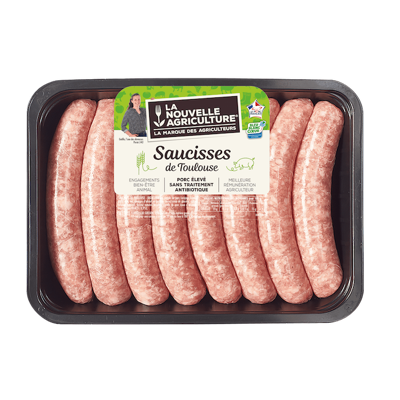 Saucisses de Toulouse x8 (1kg)