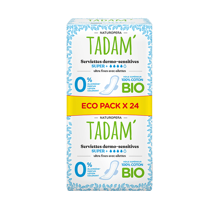 Serviettes Ultra Ecopack Super+ x24