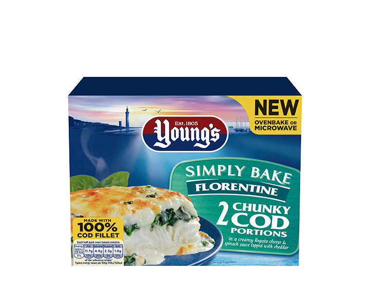 Florentine Cod Bake 380g