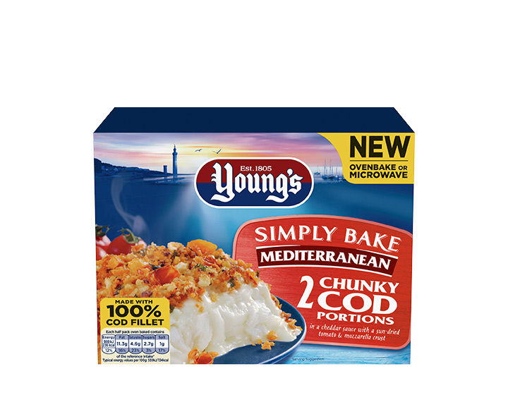 Mediterranean Cod Bake 380g