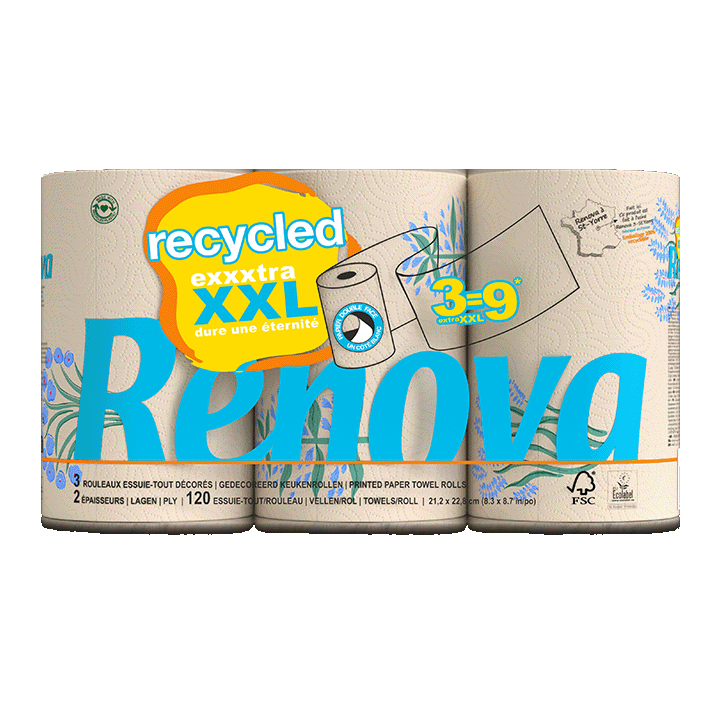 Renova Design recylé Extra XXL 3=9