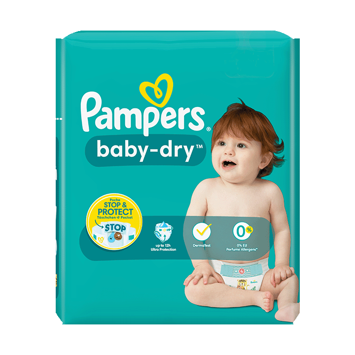 Couches Pampers Baby-Dry