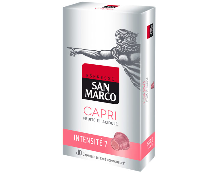 Capri, Fruité et Acidulé, Intensité 7
