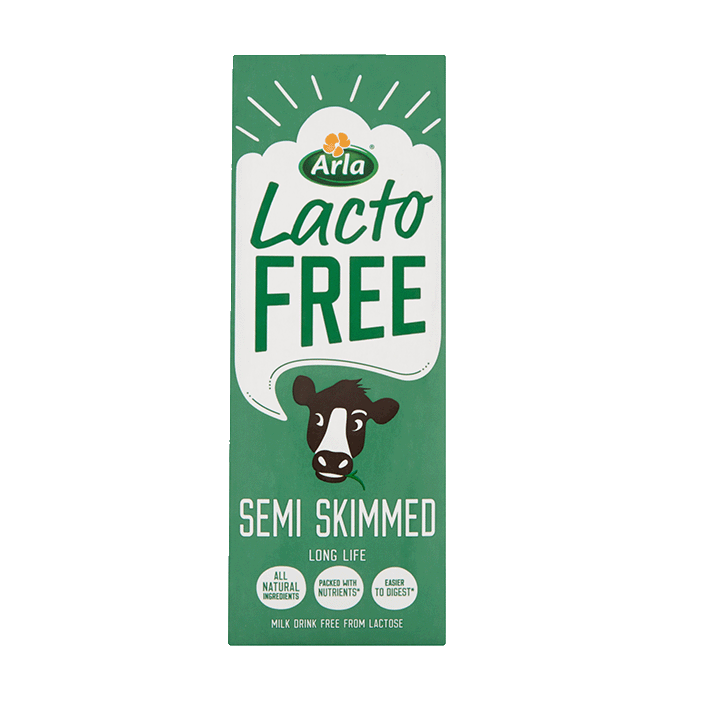 Arla Lactofree Semi Skimmed Long Life Milk 1L