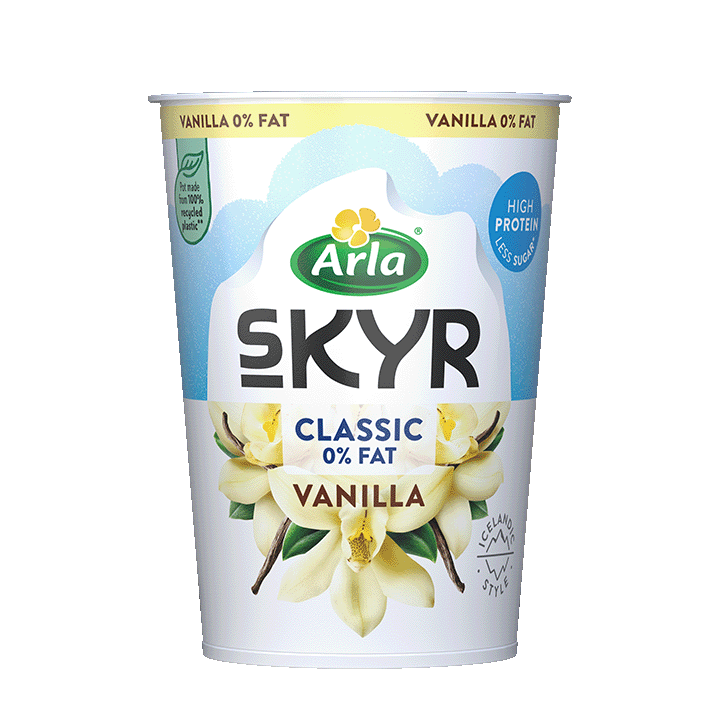 Arla Skyr Vanilla Icelandic Style Yogurt 450g