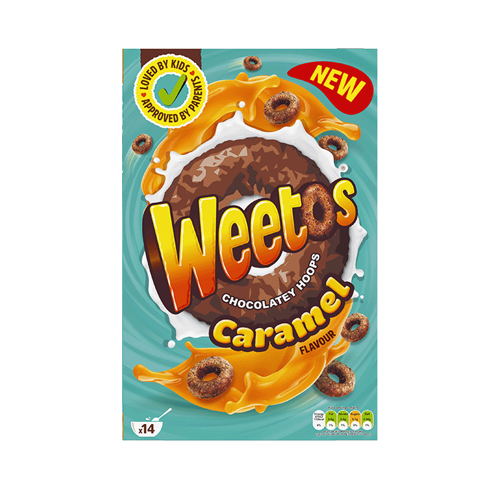 Weetos Chocolate & Caramel Flavour Hoops