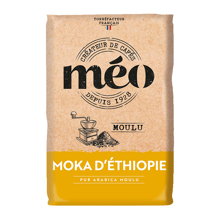 Méo Moka d'Ethiopie Moulu 500g