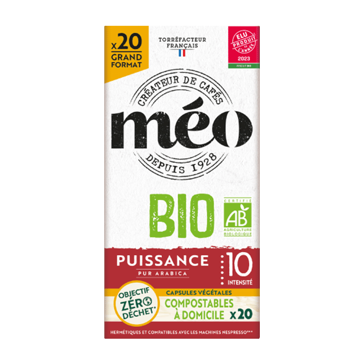 Méo Puissance Bio Capsules Home Compost x20