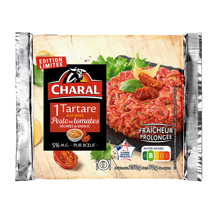 Tartare Pesto tomates x1 Charal