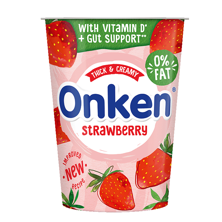 Onken 0% Fat Strawberry 450g