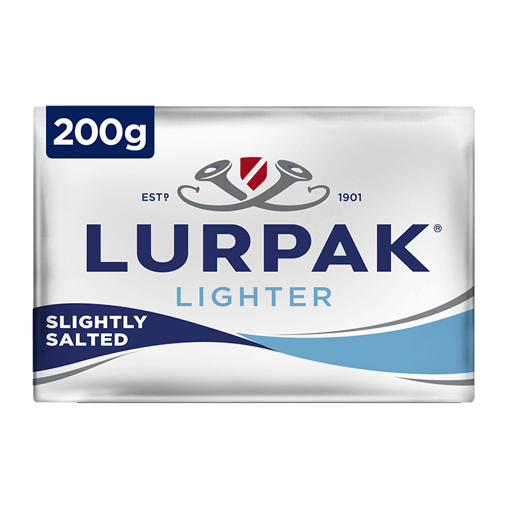 Lurpak® Lighter Butter, Slightly Salted, 200g