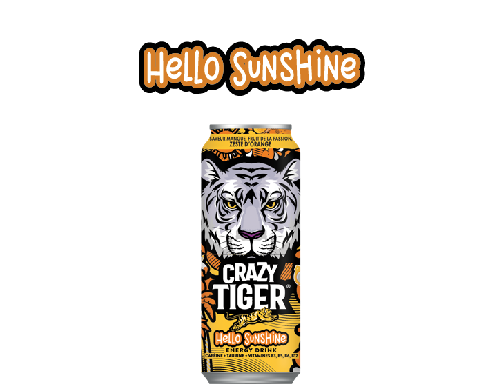 Crazy Tiger HELLO SUNSHINE - Canette 50cl