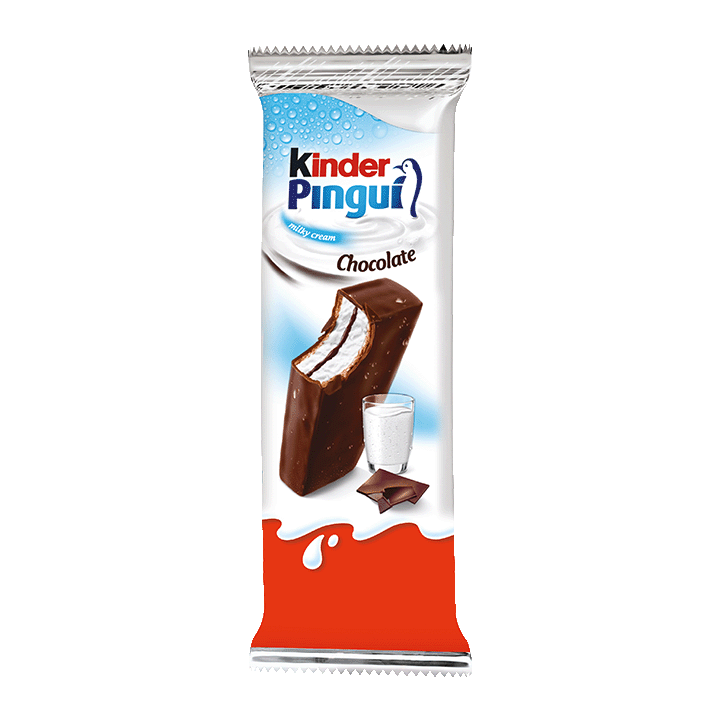 Kinder Pingui Chocolate Sponge Cake 4-pack