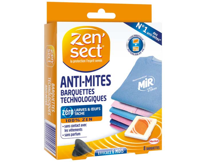 Zen'sect Anti-mites technologique - 8 barquettes