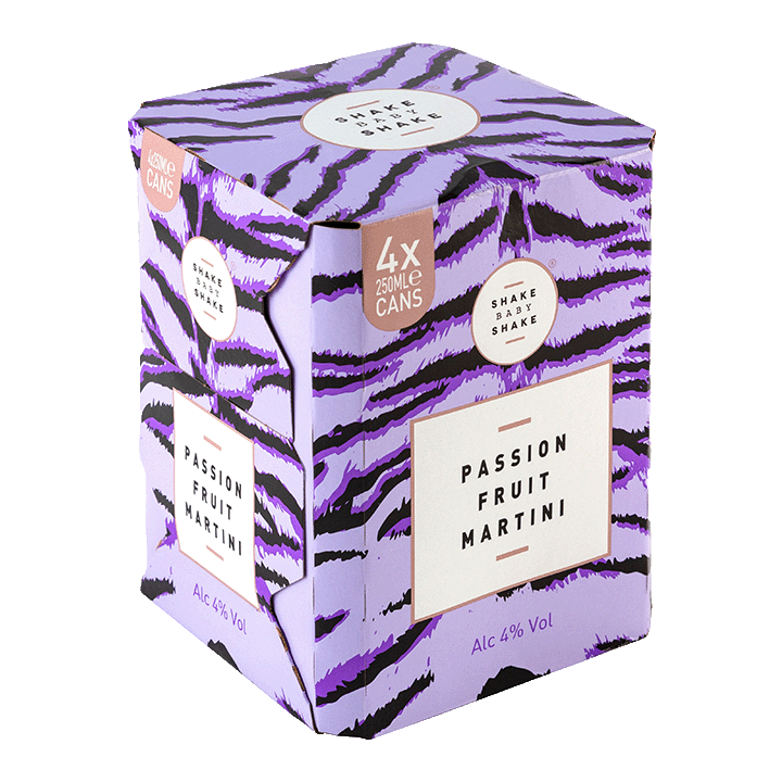 Passion Fruit Martini 4 x 250ml