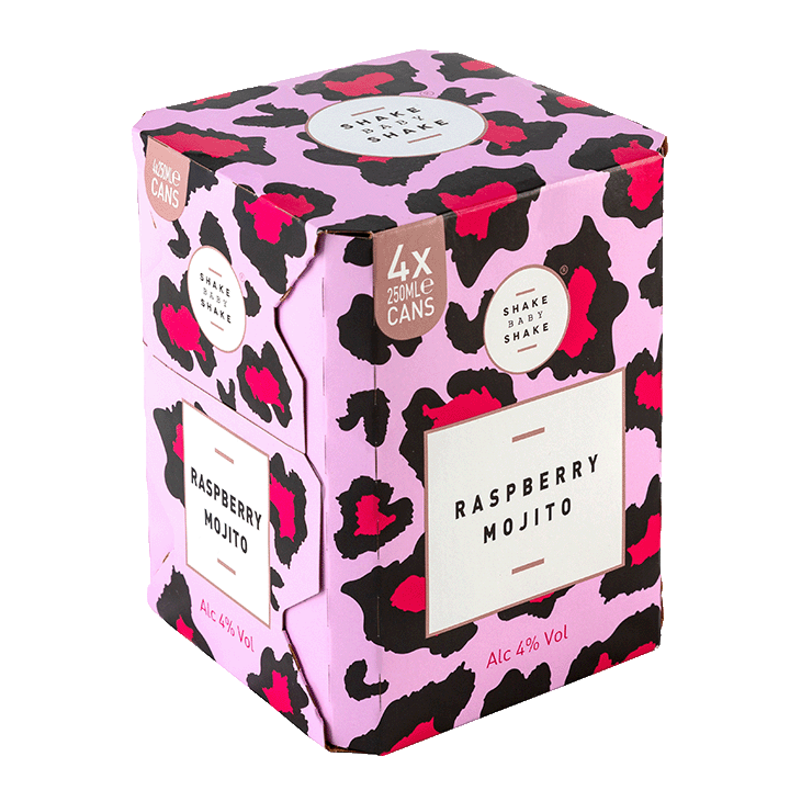 Raspberry Mojito 4 x 250ml