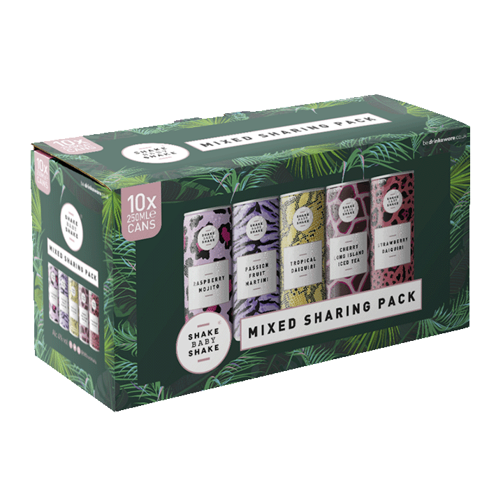 Mixed Sharing Pack - 10 x 250ml