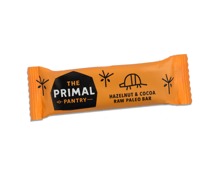 Hazelnut and Cocoa Raw Paleo Bar 45g