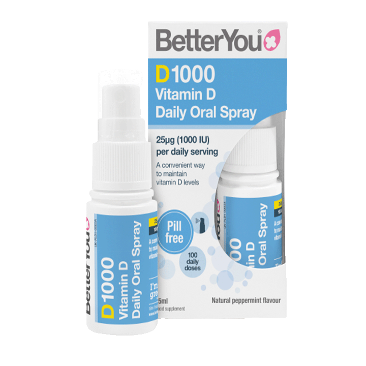 BetterYou Vitamin D 1000 IU Oral Spray
