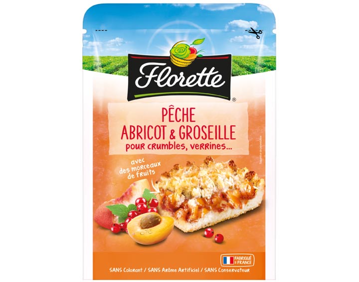 Pêche Abricot & Groseille 500g