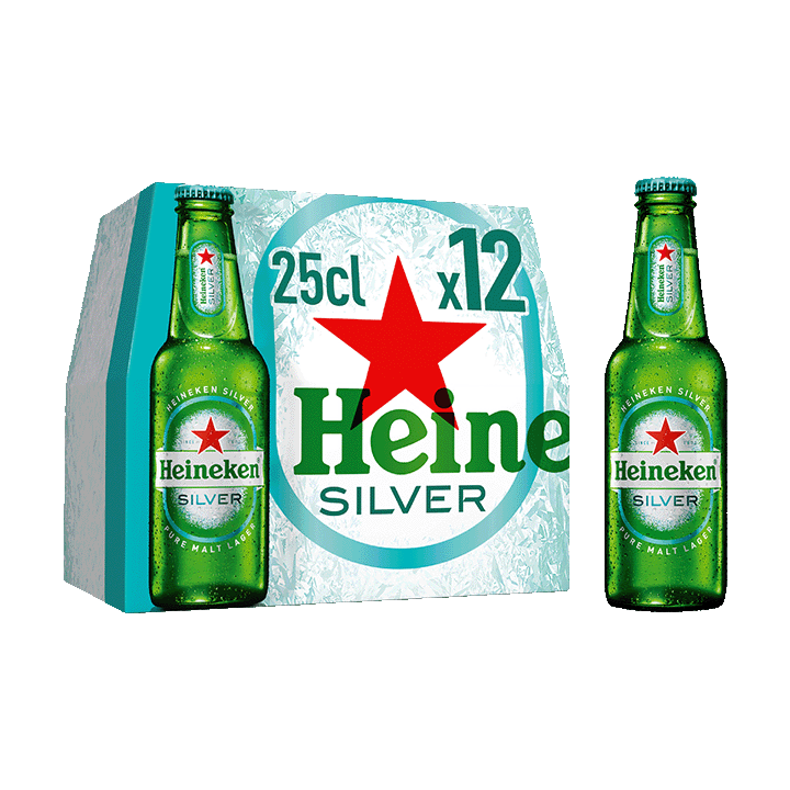 Heineken Silver 12/25Cl