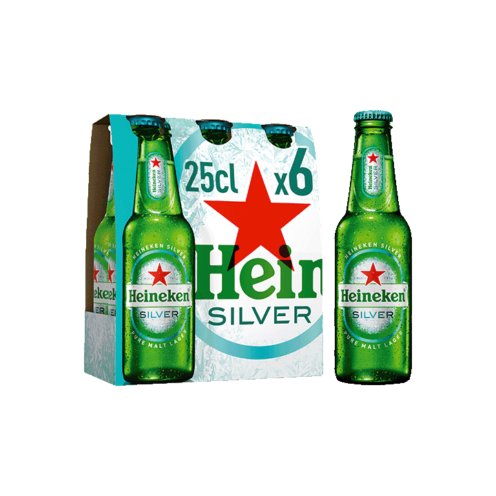 Heineken Silver 6/25Cl