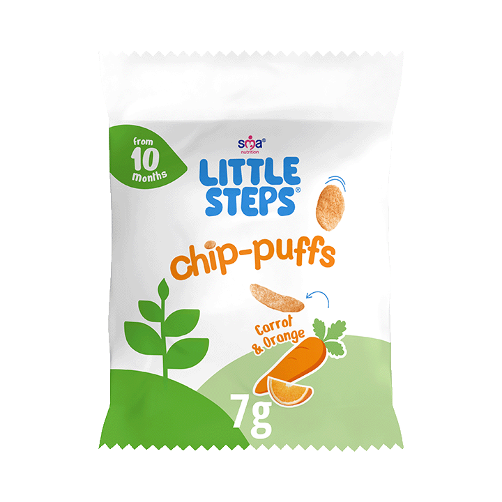 Little Steps Chip-puffs Carrot & Orange 10 months 7g
