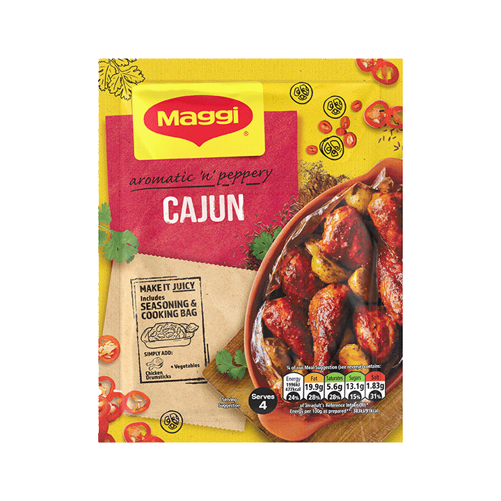 Maggi Juicy Cajun Chicken 38g