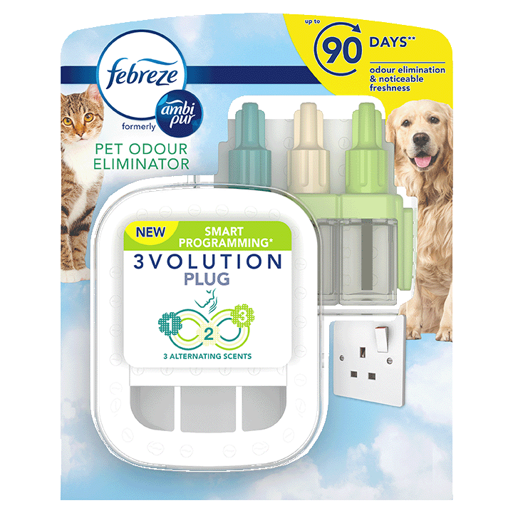 Febreze 3VOLUTION Plug-In Pet Odour Eliminator