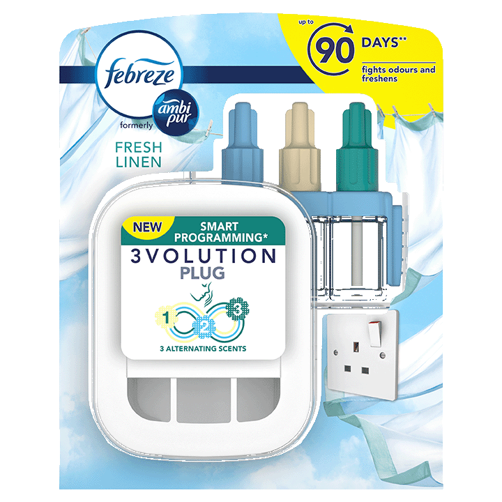 Febreze 3VOLUTION Plug-In Fresh Linen