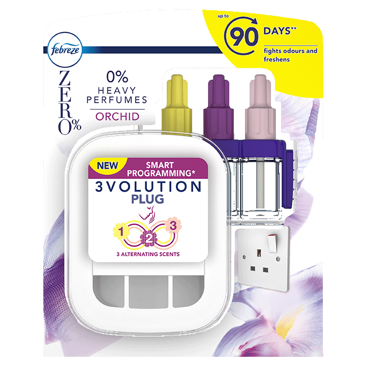 Febreze 3VOLUTION Plug-In Zero% Orchid
