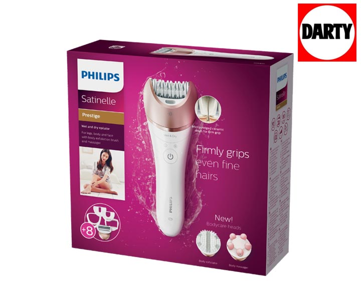 Epilateur Philips Satinelle Prestige BRE650/10