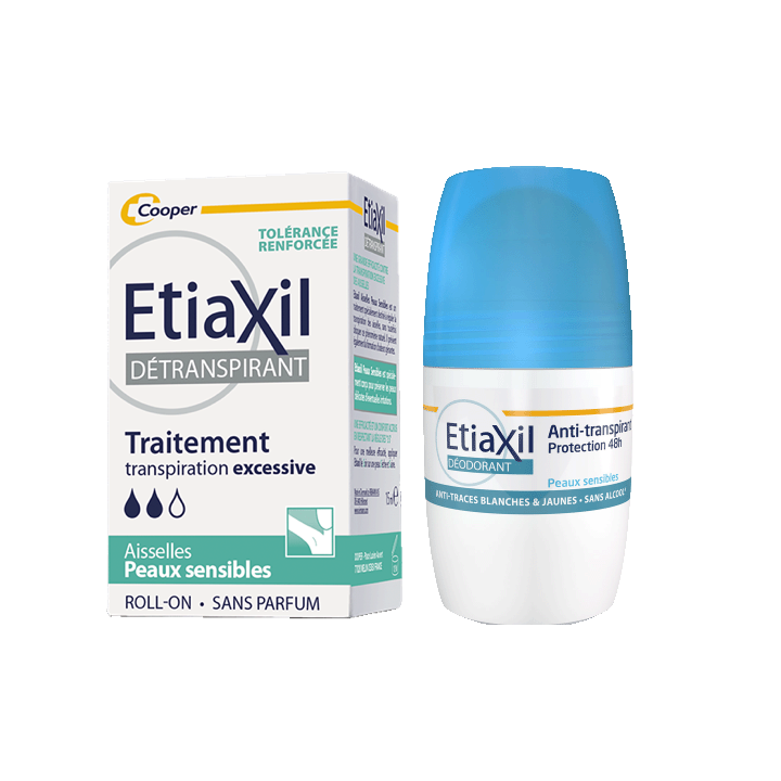 Anti-Transpirant Protection 48h Roll-On + Détranspirant Peaux Sensibles